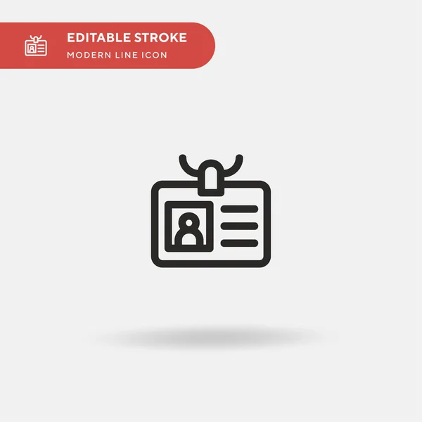 Passe Ícone Vetorial Simples Modelo Design Símbolo Ilustração Para Elemento —  Vetores de Stock