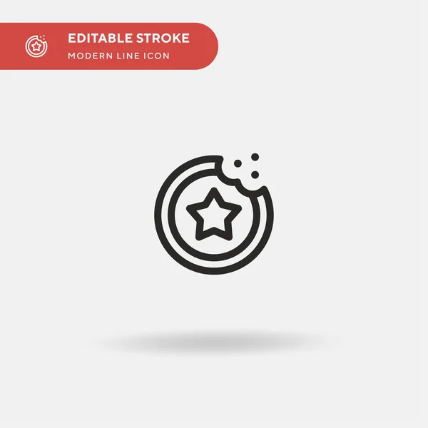 Favorite Simple Vector Icon Illustration Symbol Design Template Web Mobile — Stock Vector