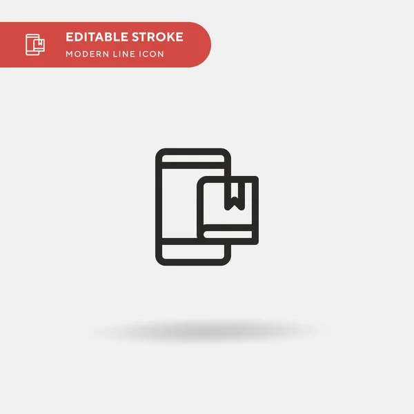Smartphone Einfaches Vektorsymbol Illustration Symbol Design Vorlage Für Web Mobile — Stockvektor
