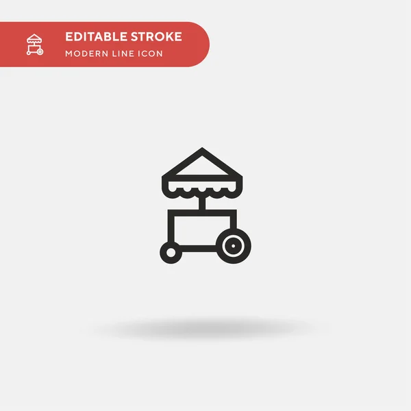 Stand Simple Vektor Ikon Illustration Symbol Design Skabelon Til Web – Stock-vektor