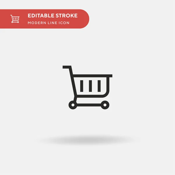 Tienda Online Icono Vector Simple Plantilla Diseño Símbolo Ilustración Para — Archivo Imágenes Vectoriales