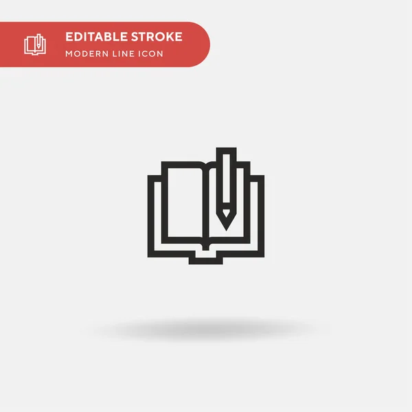Huiswerk Eenvoudig Vectoricoon Illustratie Symbool Ontwerp Sjabloon Voor Web Mobiele — Stockvector