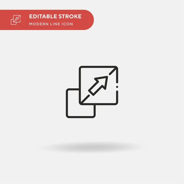 Scale Simple Vector Icon Illustration Symbol Design Template Web Mobile — Stock Vector