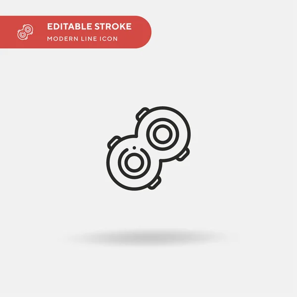 Float Enkel Vektor Ikon Illustration Symbol Design Mall För Webb — Stock vektor