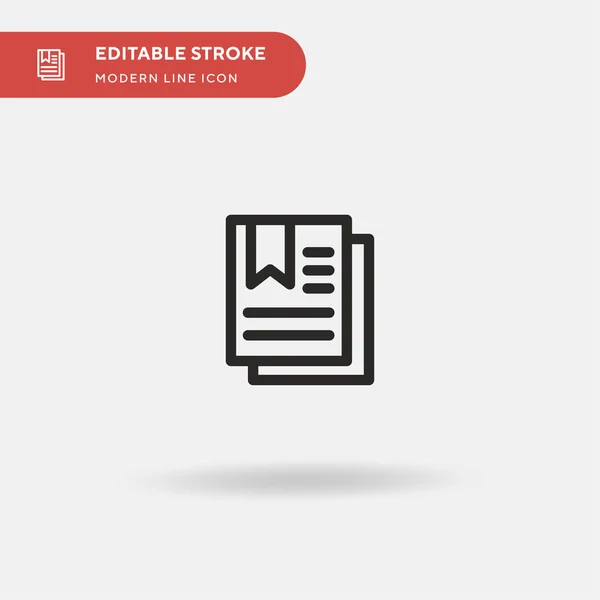 Arquivo Ícone Vetorial Simples Modelo Design Símbolo Ilustração Para Elemento —  Vetores de Stock
