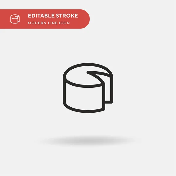 Brot Einfaches Vektorsymbol Illustration Symbol Design Vorlage Für Web Mobile — Stockvektor