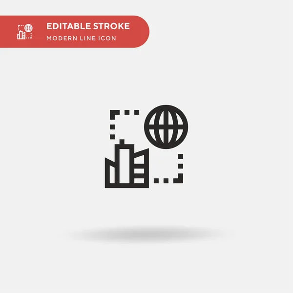 Sincronização Ícone Vetorial Simples Modelo Design Símbolo Ilustração Para Elemento —  Vetores de Stock