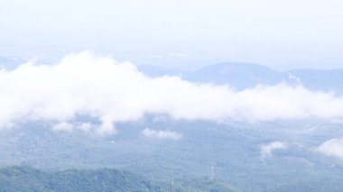 Vadinin Wayanad ghatlarından panoramik görüntüsü. Kerala
