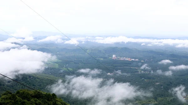 Een Panoramisch Uitzicht Vallei Vanaf Wayanad Ghats Kerala — Stockfoto