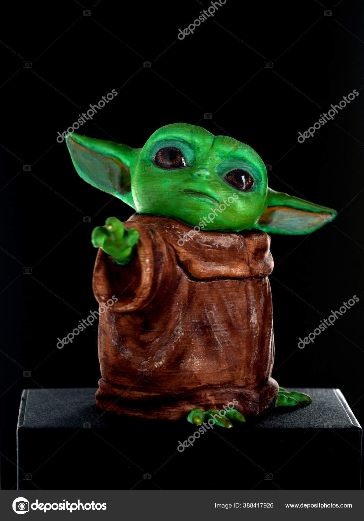 Download Isolated Master Yoda Printed Printer Black Background Close Concept Technology Stock Editorial Photo C Flame4hell 388417926