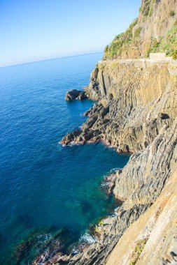 Cinque Terre Liguria İtalya, sevgi yolu izinde