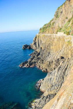 Cinque Terre Liguria İtalya, sevgi yolu izinde