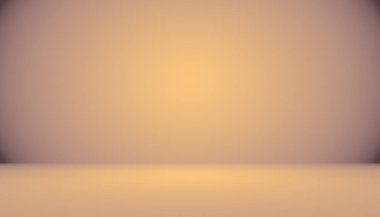 Soyut pürüzsüz Turuncu arkaplan tasarımı, stüdyo, oda, web şablonu, düz daire eğimli iş raporu