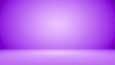 Stüdyo Arkaplan Konsepti - Ürün için Karanlık Gradyan mor stüdyo odası arka planı.