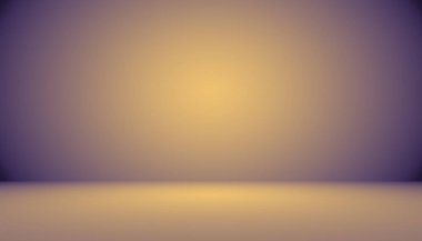 Stüdyo Arkaplan Konsepti - Ürün için Karanlık Gradyan mor stüdyo odası arka planı.