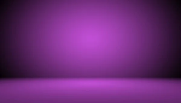 Conceito de fundo de estúdio - fundo de estúdio roxo escuro Gradiente para o produto. — Fotografia de Stock