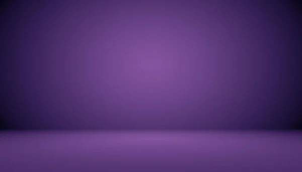 Conceito de fundo de estúdio - fundo de estúdio roxo escuro Gradiente para o produto. — Fotografia de Stock