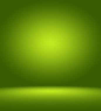 Soyut bulanık yeşil gradyan stüdyosu arka plan, web sitesi şablonu, çerçeve, iş raporu olarak kullanılabilir