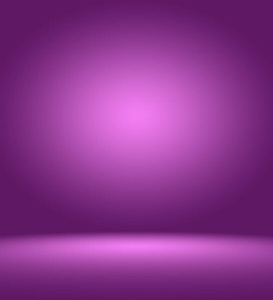 Studio Background Concept - abstract empty light gradient purple studio room background for product.