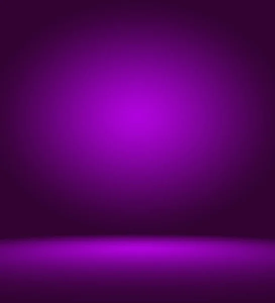 Conceito de fundo de estúdio - abstrato vazio luz gradiente roxo estúdio quarto fundo para o produto. — Fotografia de Stock