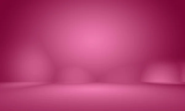 Abstrato vazio suave luz rosa estúdio quarto fundo, Use como montagem para exibição de produto, banner, modelo. — Fotografia de Stock