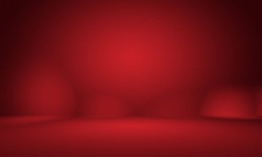 Soyut lüks, yumuşak, kırmızı arka plan, Noel Sevgililer Günü planı, stüdyo, oda, web şablonu, düz daire eğimli iş raporu.