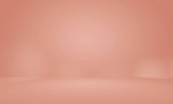 概要空の滑らかなピンクのスタジオルームの背景 製品表示 バナー テンプレートのモンタージュとして使用 — ストック写真