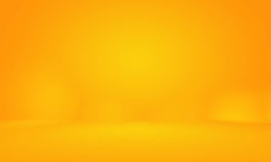 Soyut pürüzsüz Turuncu arkaplan tasarımı, stüdyo, oda, web şablonu, düz daire eğimli iş raporu