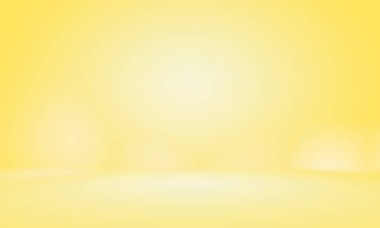 Soyut Lüks Altın Gradyan Stüdyo Duvarı. Arka plan, düzen, afiş ve ürün sunumu olarak kullanılabilir..