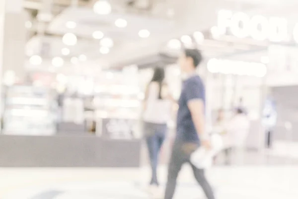 Abstrakte Unschärfe Kaufhaus mit Einkaufszentrum Interieur für background.abstrakte Unschärfe im Supermarkt für background.Abstrakte Unschärfe schöne Luxus-Einkaufszentrum und Einzelhandel Store Interieur. — Stockfoto