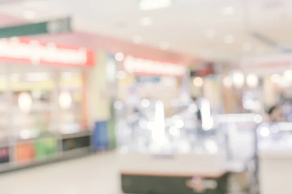 Abstrakte Unschärfe Kaufhaus mit Einkaufszentrum Interieur für background.abstrakte Unschärfe im Supermarkt für background.Abstrakte Unschärfe schöne Luxus-Einkaufszentrum und Einzelhandel Store Interieur. — Stockfoto