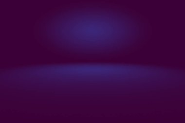 Stüdyo Arkaplan Konsepti - ürün için soyut boş ışık gradyanı mor stüdyo odası arka planı.