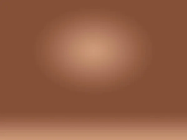 Diseño de diseño de fondo de pared marrón liso abstracto, estudio, habitación, plantilla web, informe de negocios con color de gradiente de círculo liso — Foto de Stock