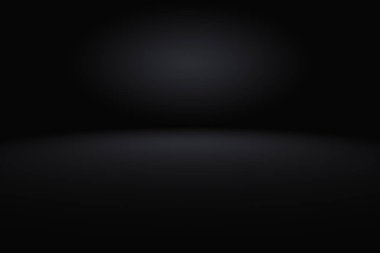 Soyut lüks bulanık koyu gri ve siyah gradyan. Ürünlerinizi sergilemek için arka plan stüdyo duvarı olarak kullanılır..