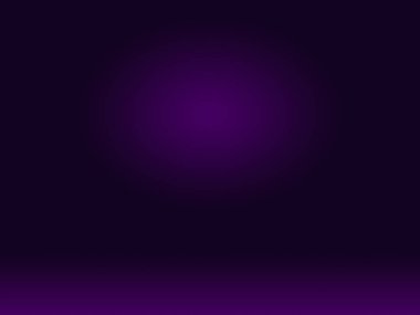 Stüdyo Arkaplan Konsepti - ürün için soyut boş ışık gradyanı mor stüdyo odası arka planı.