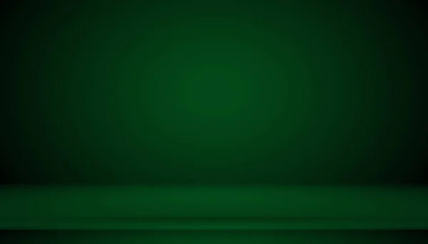 Abstrakte Unschärfe leer Grüner Farbverlauf Studio gut verwenden als Hintergrund, Website-Vorlage, Rahmen, Geschäftsbericht — Stockfoto