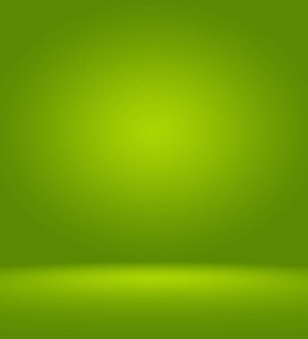 Soyut bulanık yeşil gradyan stüdyosu arka plan, web sitesi şablonu, çerçeve, iş raporu olarak kullanılabilir