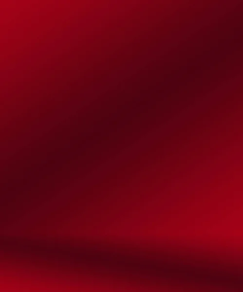 Abstrato luxo suave fundo vermelho Natal Valentine design layout, estúdio, quarto, modelo de web, relatório de negócios com cor gradiente círculo liso. — Fotografia de Stock