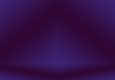 Stüdyo Arkaplan Konsepti - ürün için soyut boş ışık gradyanı mor stüdyo odası arka planı.