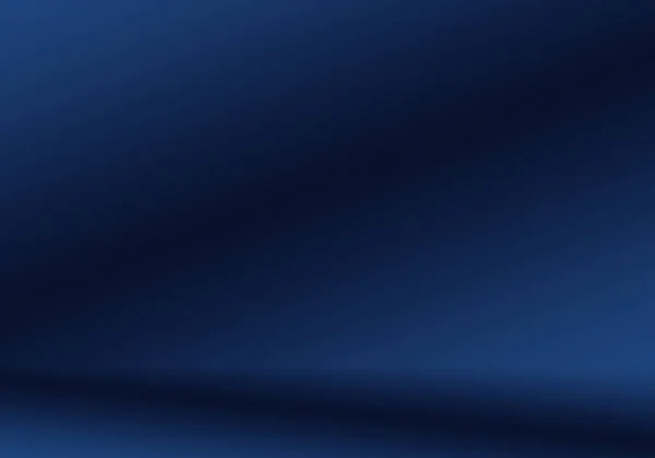 Strålande Blå Abstrakt Bakgrund Smooth Mörkblå Med Svart Vinjett Studio — Stockfoto