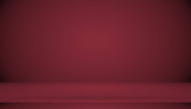 Soyut lüks, yumuşak, kırmızı arka plan, Noel Sevgililer Günü planı, stüdyo, oda, web şablonu, düz daire eğimli iş raporu.