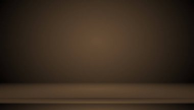 Soyut kahverengi degrade de ürün görüntülemek için arka plan olarak kullanılan.