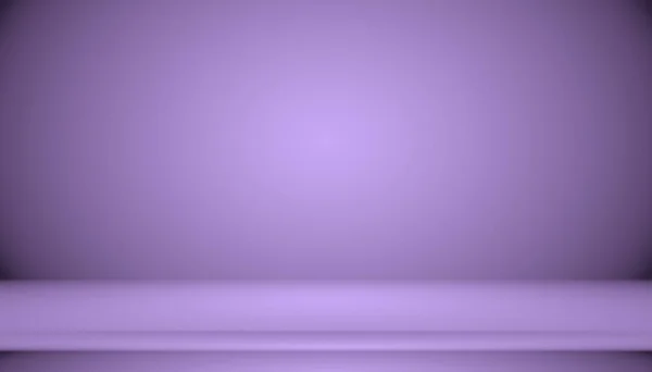 Studio Background Concept - Dark Gradient purple studio room background for product. — Stock Photo, Image