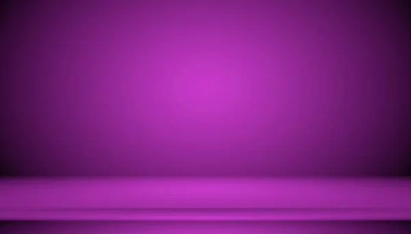 Студийный фон - темно-серый пурпурный фон студийной комнаты для продукта. — стоковое фото