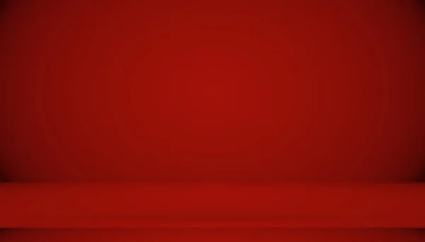 Astratto Sfondo rosso Natale Design layout di San Valentino, studio, camera, modello web, Rapporto d'affari con il colore sfumato cerchio liscio — Foto Stock