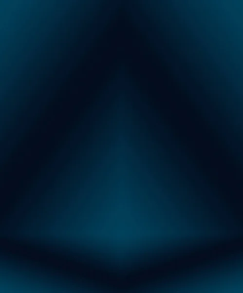 푸른 별 모양의 추상적 배경. 검은 철면피 스튜디오가 있는 매끄러운 암청색 — 스톡 사진