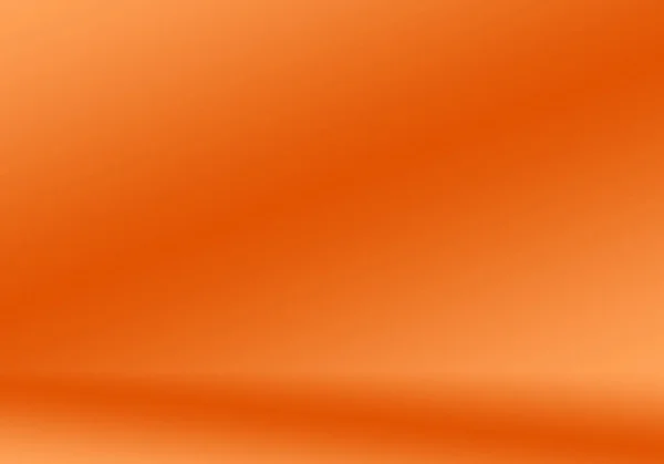 抽象平滑橙色背景布局设计，工作室，房间，网页模板，具有平滑圆形渐变色彩的业务报告 — 图库照片