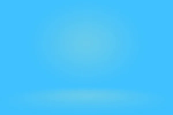 Abstraktní pozadí Gradient Blue. Hladká tmavě modrá s černou dálniční studio. — Stock fotografie