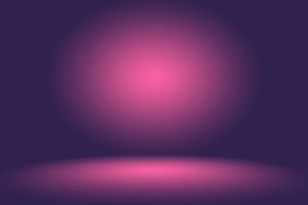 Studio Background Concept - Dark Gradient purple studio room background for product