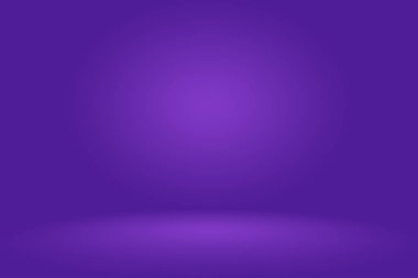 Stüdyo Arkaplan Konsepti - Ürün için Karanlık Gradyan mor stüdyo odası arka planı.